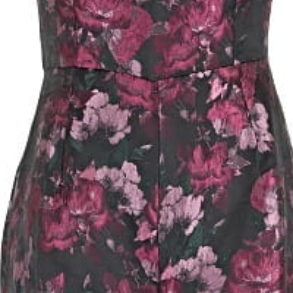 NWT Lulus jewel tone floral jumpsuit, size Medium - Picture 5 of 14